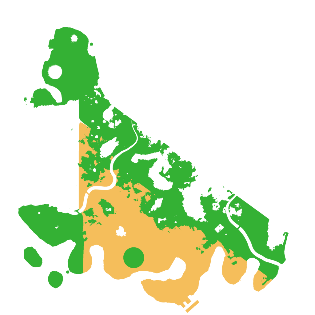 Biome Rust Map: Procedural Map, Size: 4000, Seed: 147063