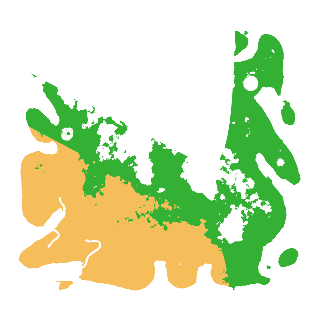 Biome Rust Map: Procedural Map, Size: 3750, Seed: 135272