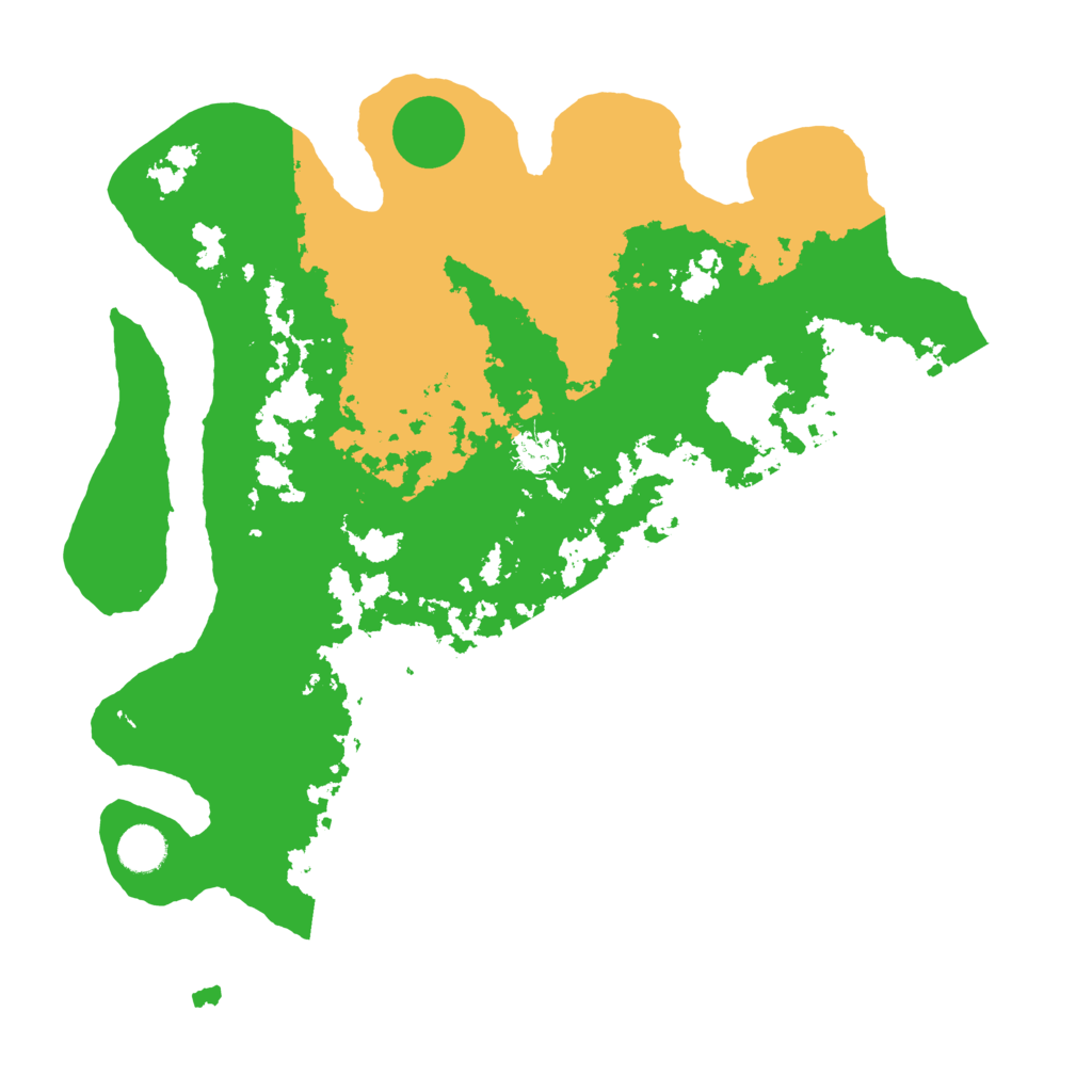 Biome Rust Map: Barren, Size: 4000, Seed: 1292226405