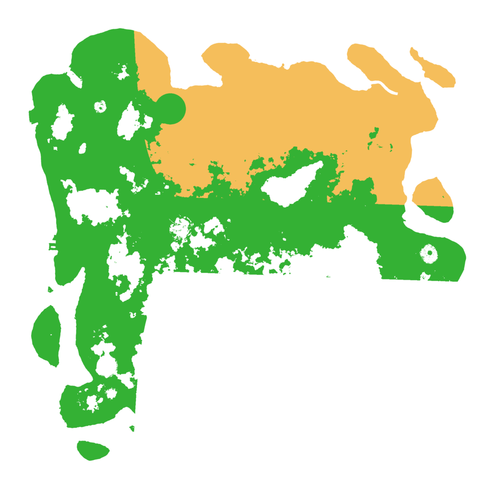 Biome Rust Map: Procedural Map, Size: 4250, Seed: 399626