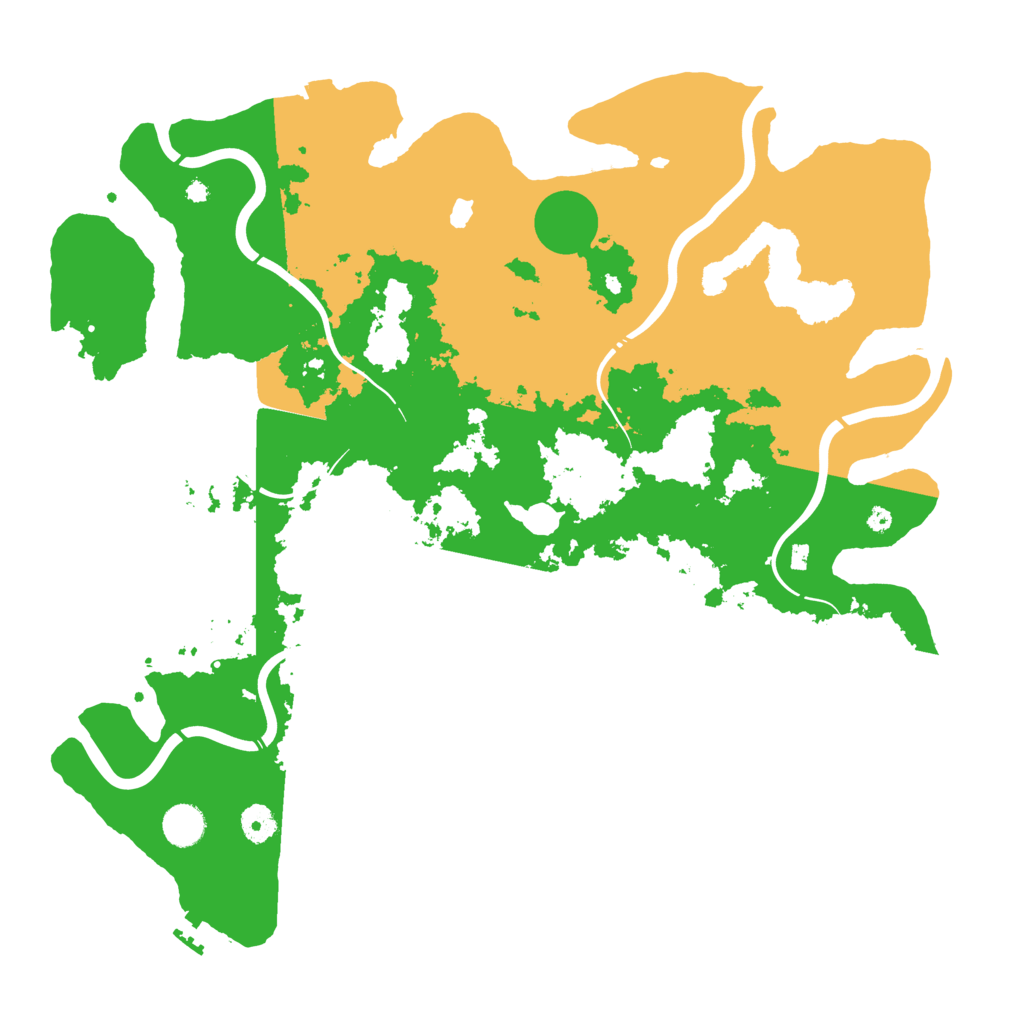 Biome Rust Map: Procedural Map, Size: 4250, Seed: 483807
