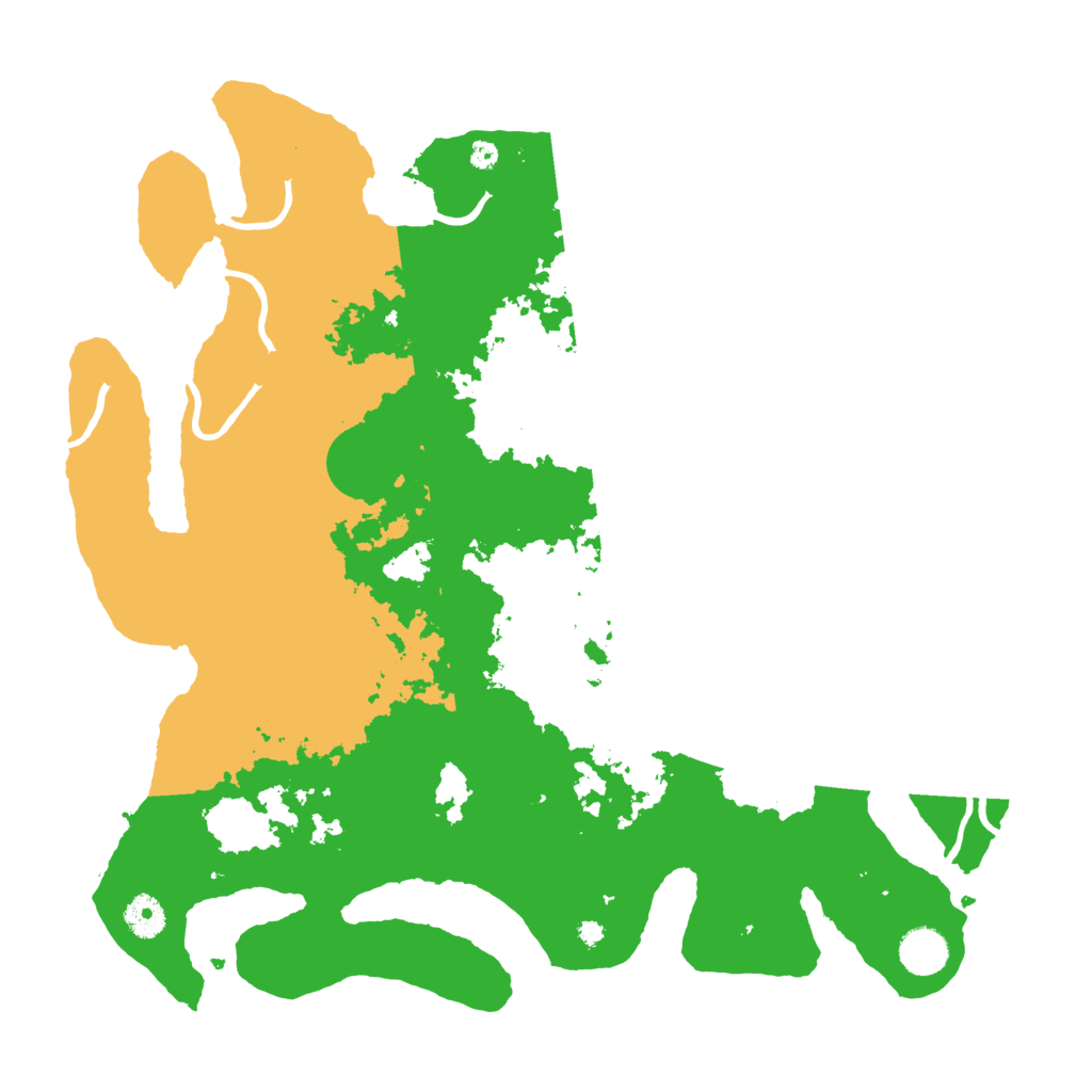 Biome Rust Map: Procedural Map, Size: 4000, Seed: 986458