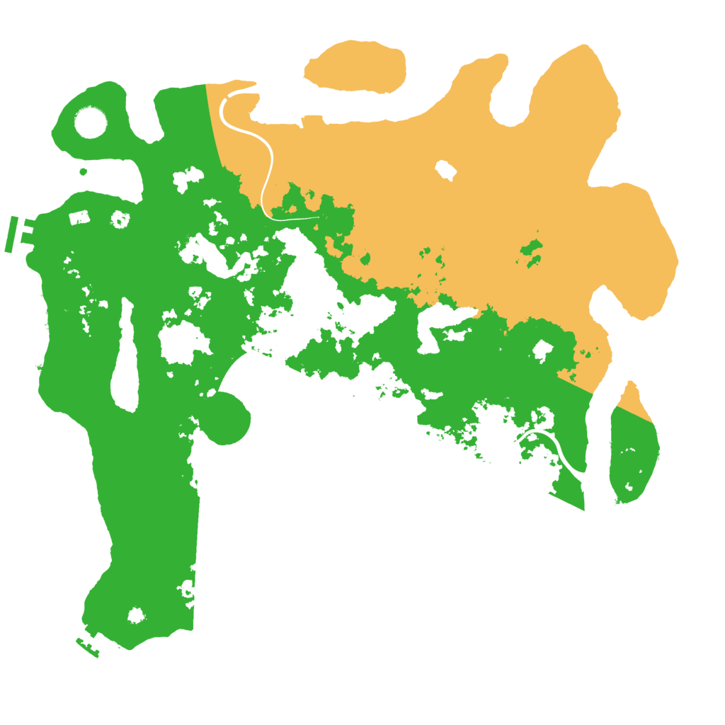 Biome Rust Map: Procedural Map, Size: 4000, Seed: 1005734126
