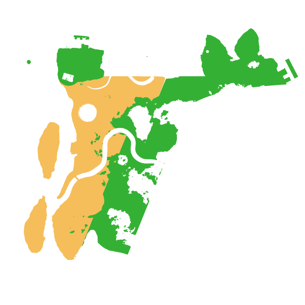 Biome Rust Map: Procedural Map, Size: 3000, Seed: 352