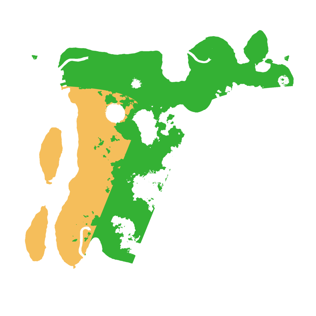 Biome Rust Map: Procedural Map, Size: 3000, Seed: 352