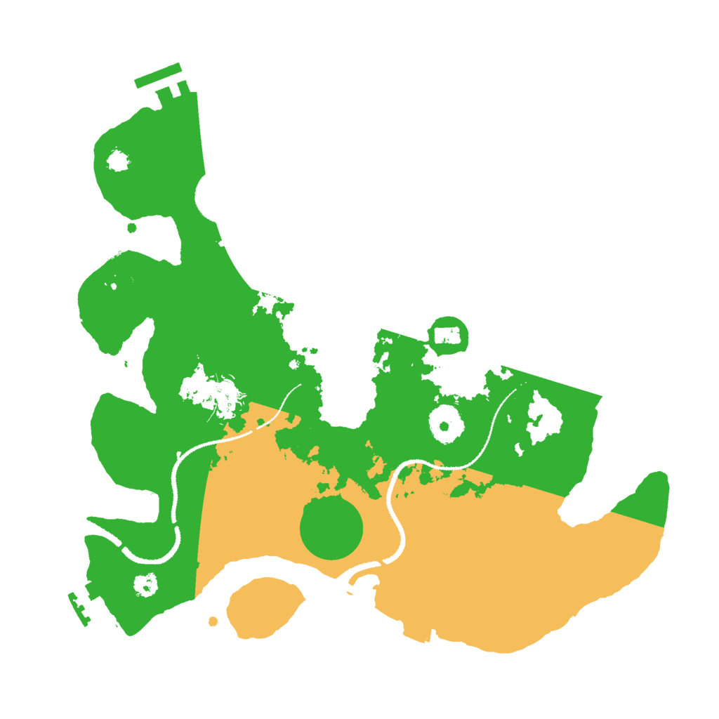 Biome Rust Map: Procedural Map, Size: 3010, Seed: 13825