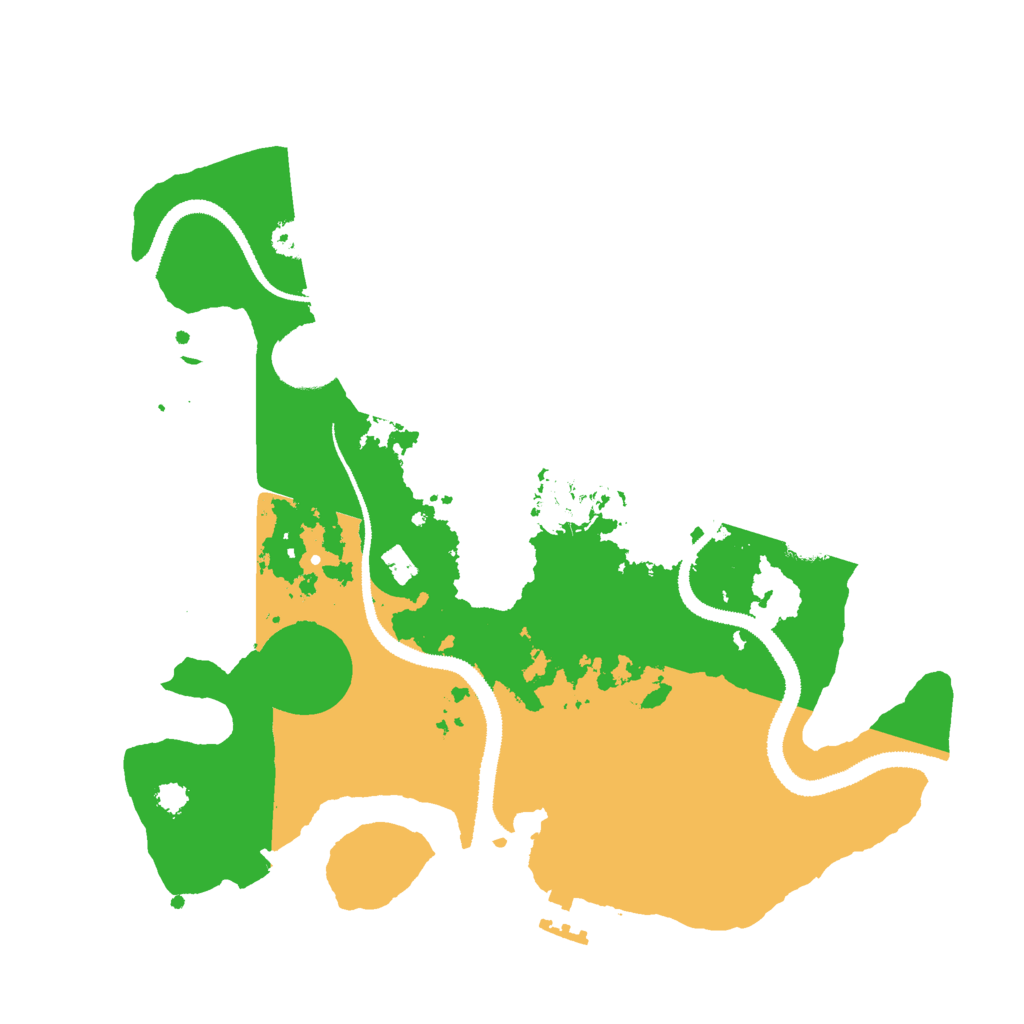 Biome Rust Map: Procedural Map, Size: 3010, Seed: 13825