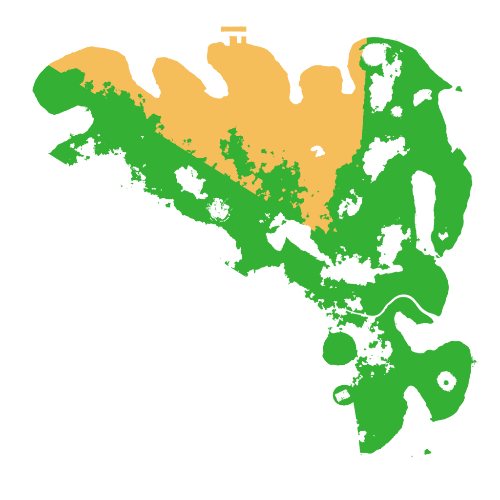 Biome Rust Map: Procedural Map, Size: 4000, Seed: 65433454