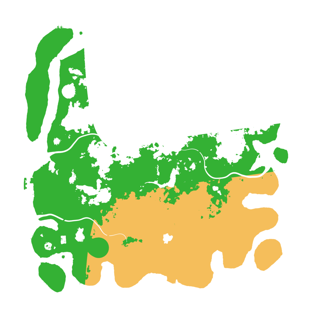 Biome Rust Map: Procedural Map, Size: 4050, Seed: 46335487