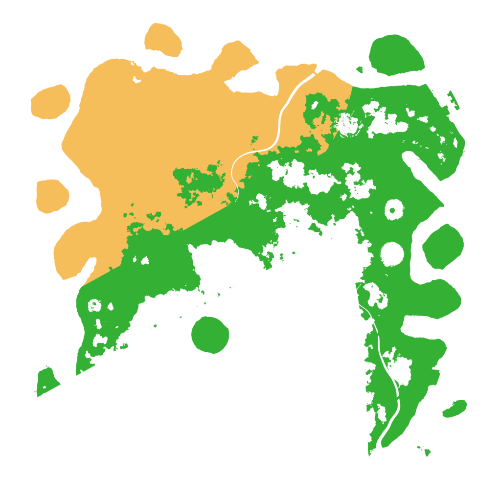 Biome Rust Map: Procedural Map, Size: 3750, Seed: 1585785308