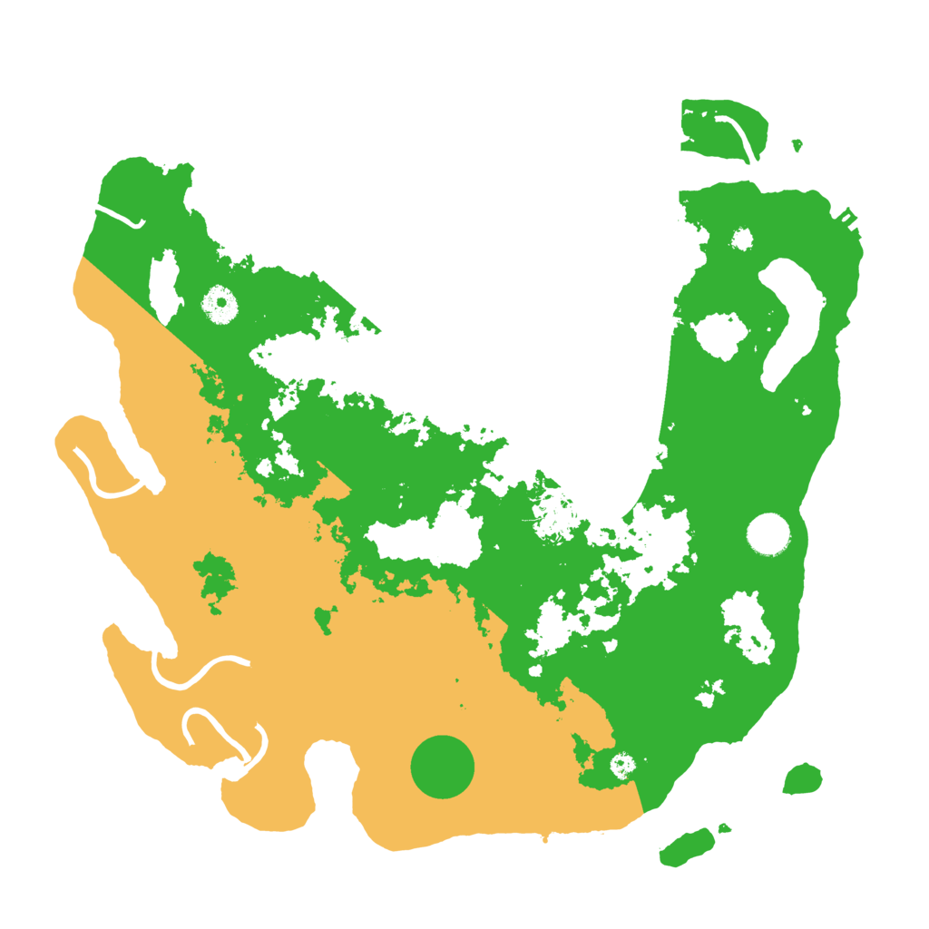 Biome Rust Map: Procedural Map, Size: 3850, Seed: 257662167
