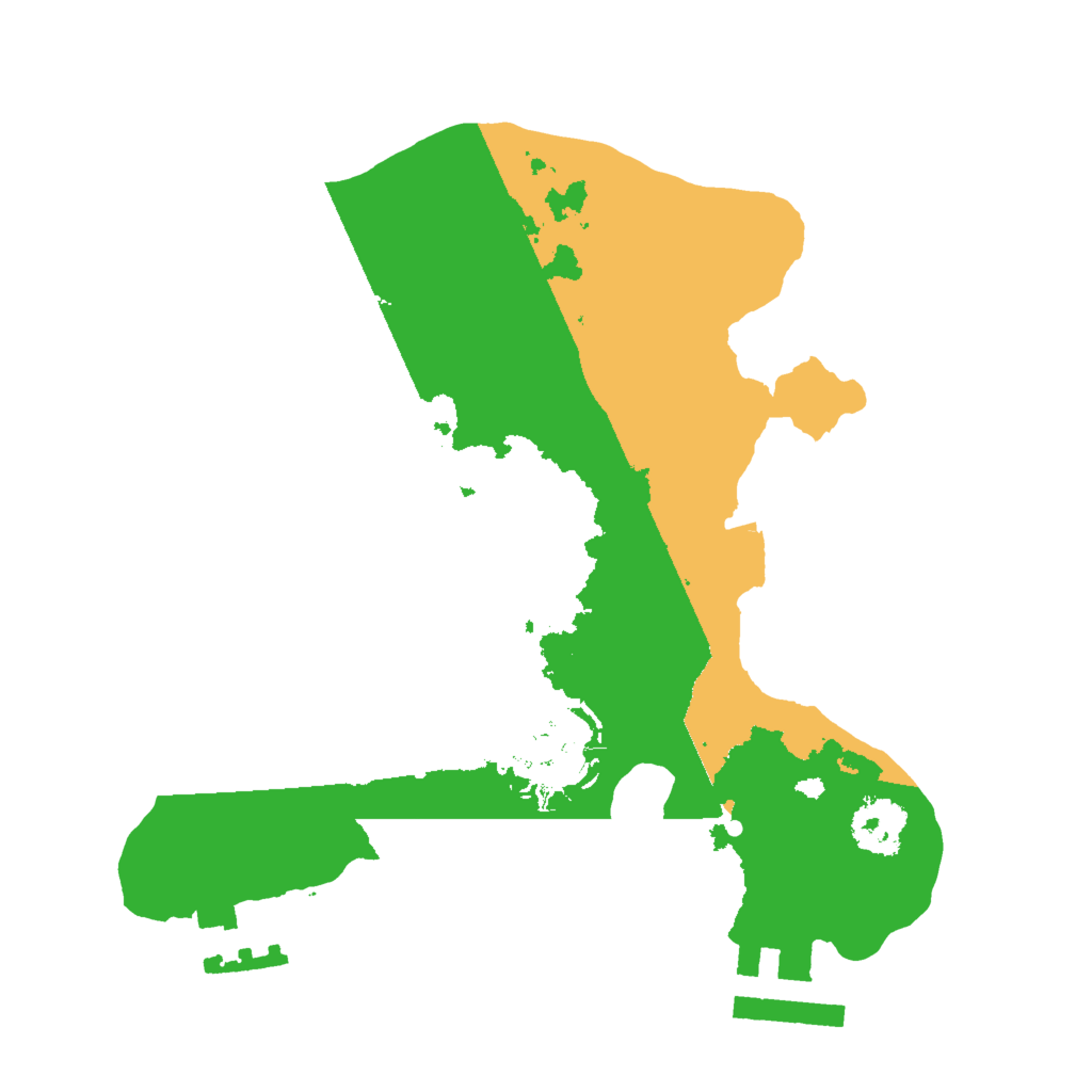Biome Rust Map: Procedural Map, Size: 1987, Seed: 6485