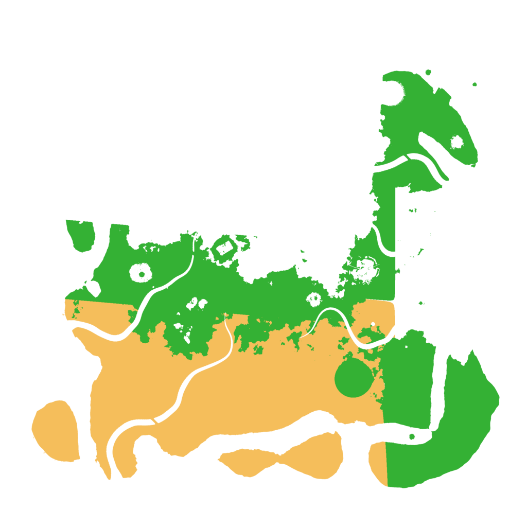 Biome Rust Map: Procedural Map, Size: 3750, Seed: 1138191697