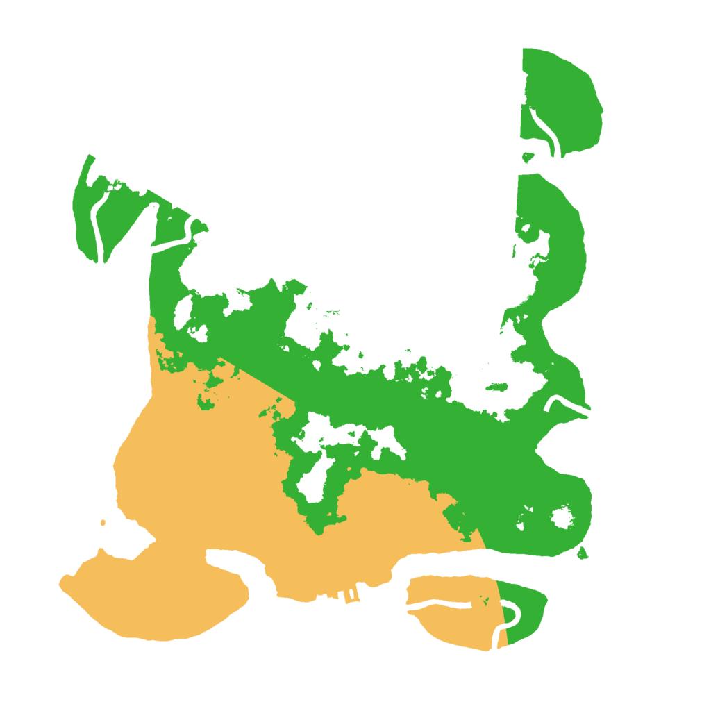 Biome Rust Map: Procedural Map, Size: 3000, Seed: 1647186534