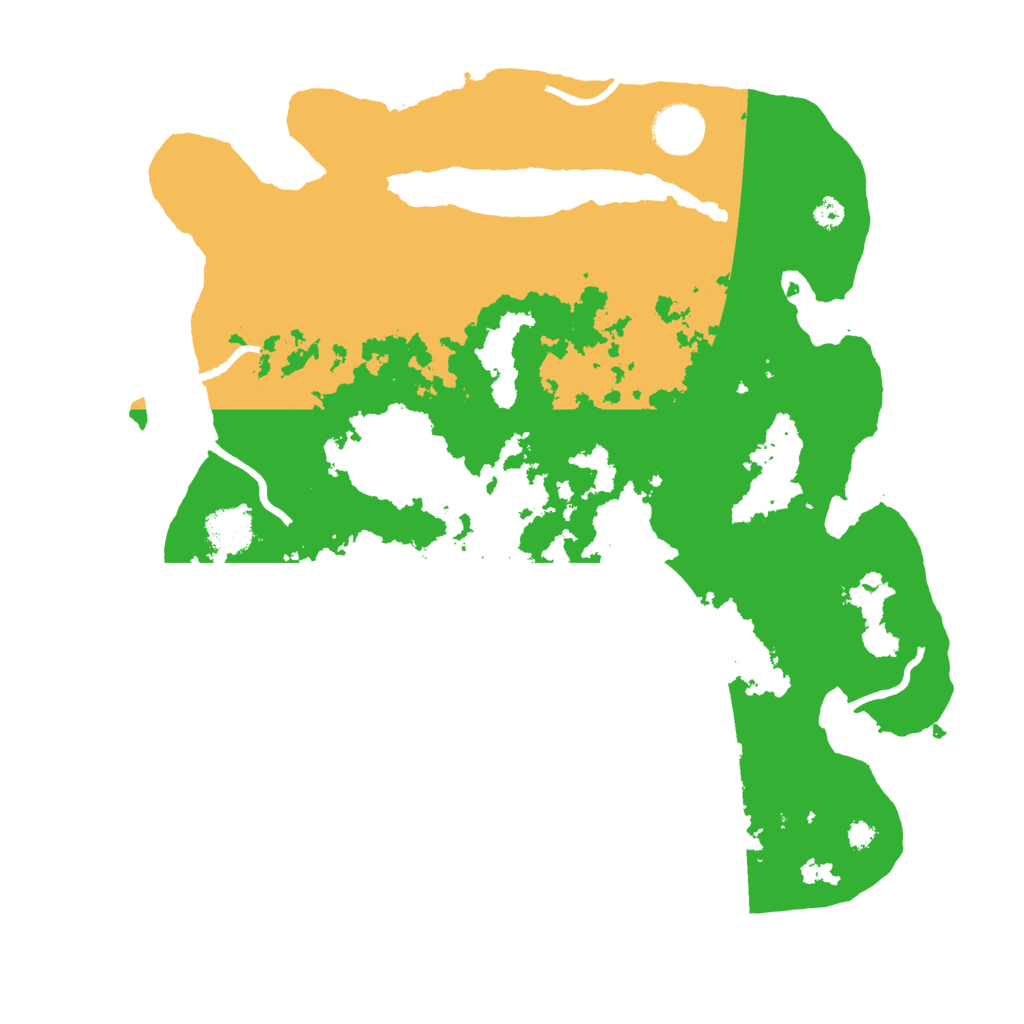 Biome Rust Map: Procedural Map, Size: 3500, Seed: 35044095