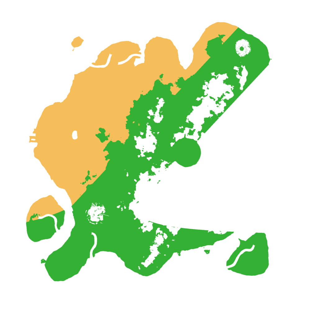 Biome Rust Map: Procedural Map, Size: 3000, Seed: 1778924096