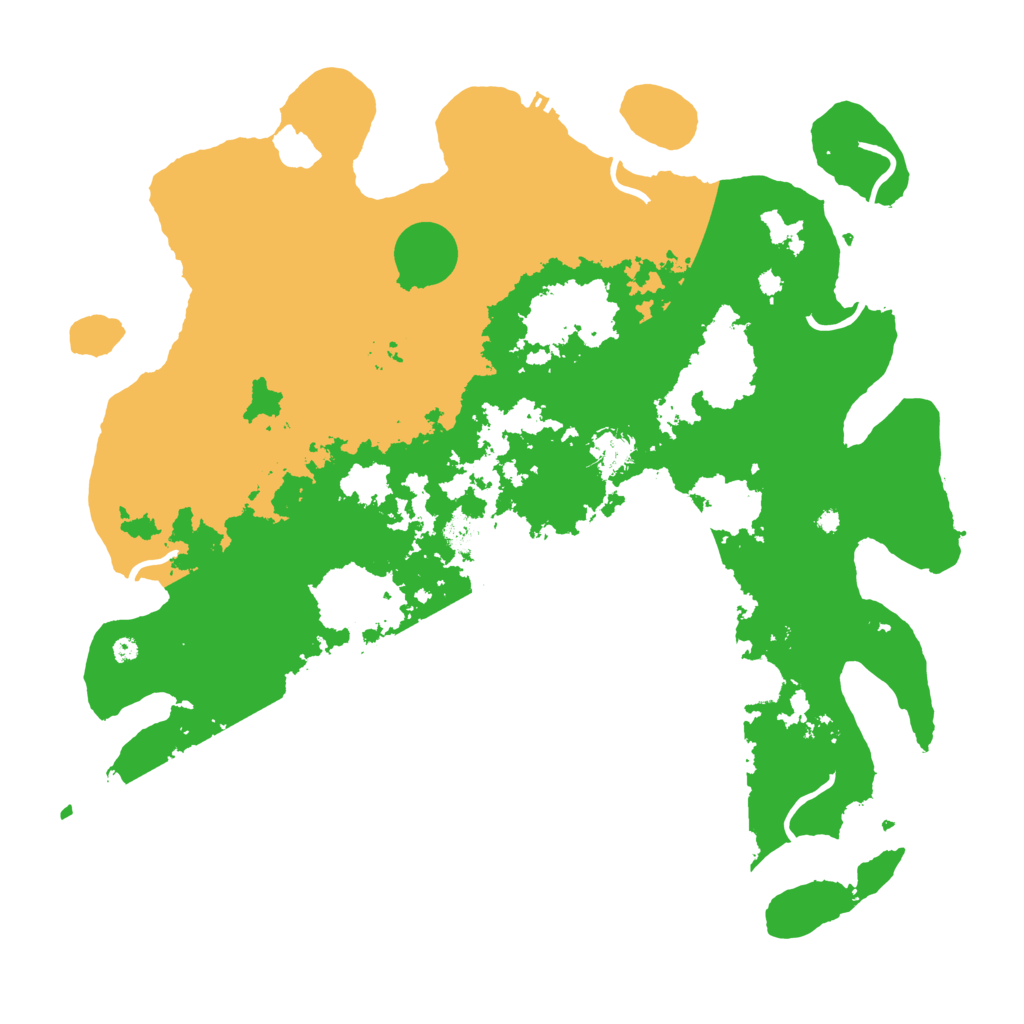 Biome Rust Map: Procedural Map, Size: 4250, Seed: 1031