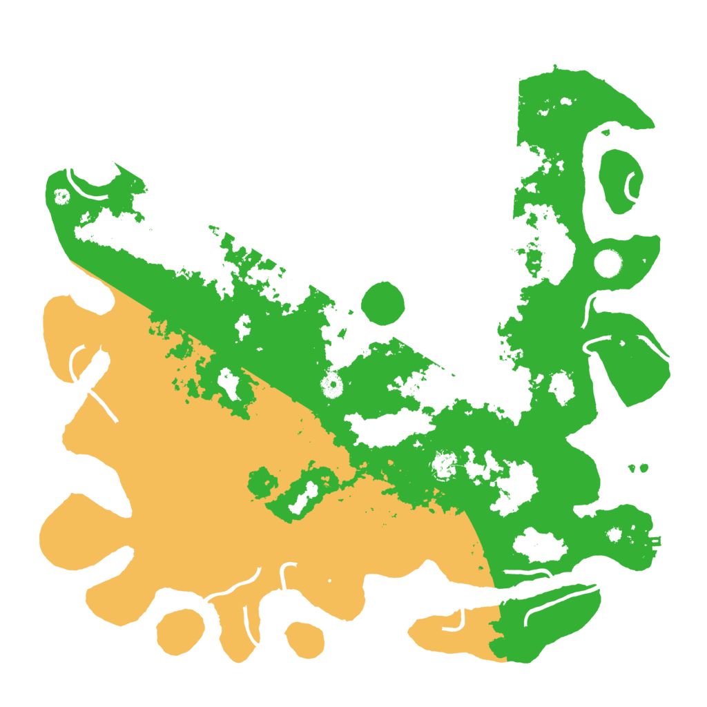 Biome Rust Map: Procedural Map, Size: 4500, Seed: 311514544