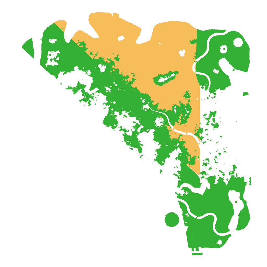 Biome Rust Map: Procedural Map, Size: 5000, Seed: 2315355
