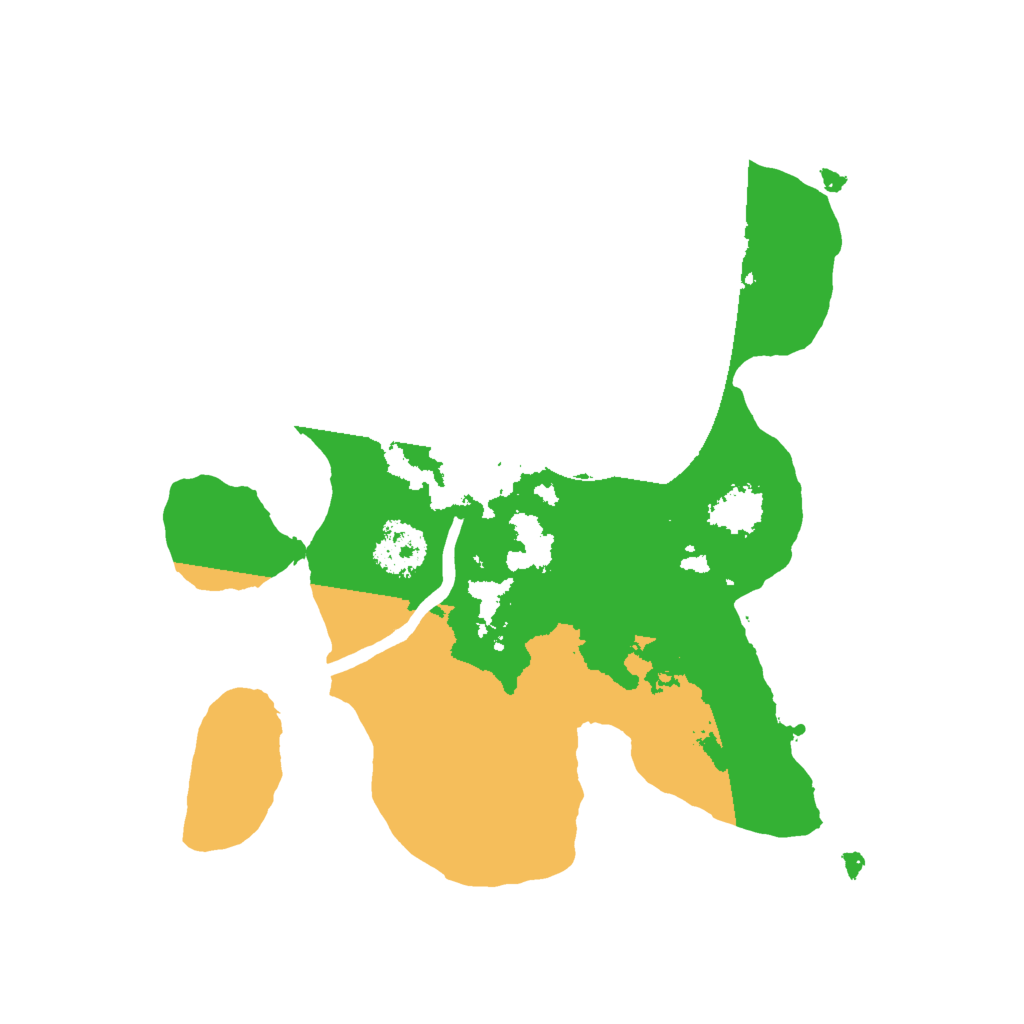 Biome Rust Map: Procedural Map, Size: 2000, Seed: 65434