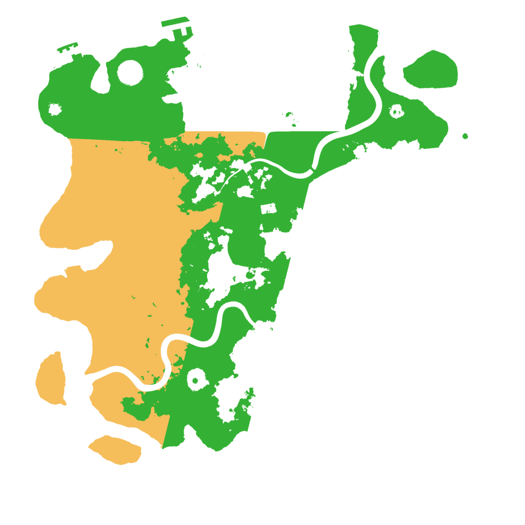 Biome Rust Map: Procedural Map, Size: 3750, Seed: 223178551