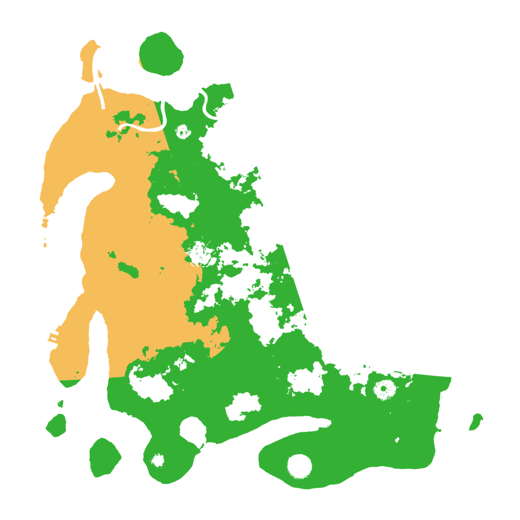 Biome Rust Map: Procedural Map, Size: 3750, Seed: 281142370