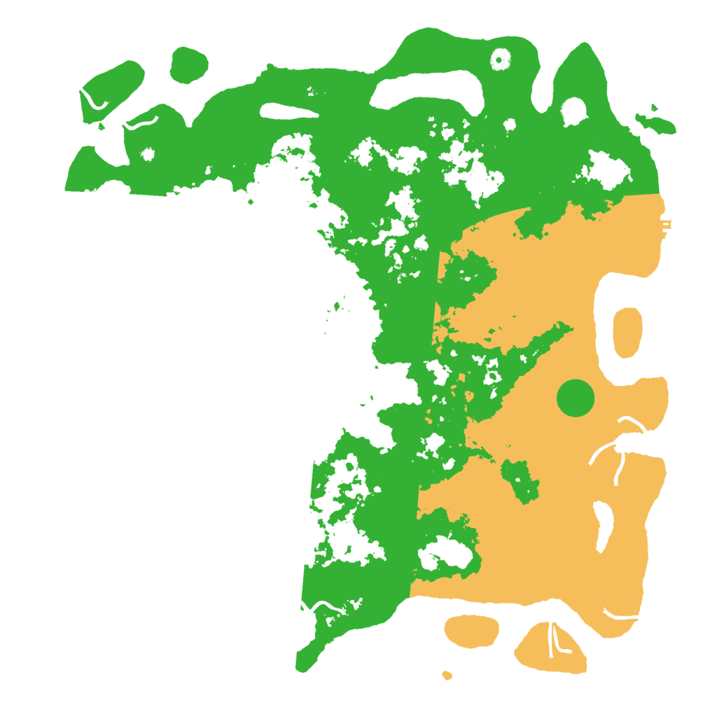 Biome Rust Map: Procedural Map, Size: 5000, Seed: 20724595