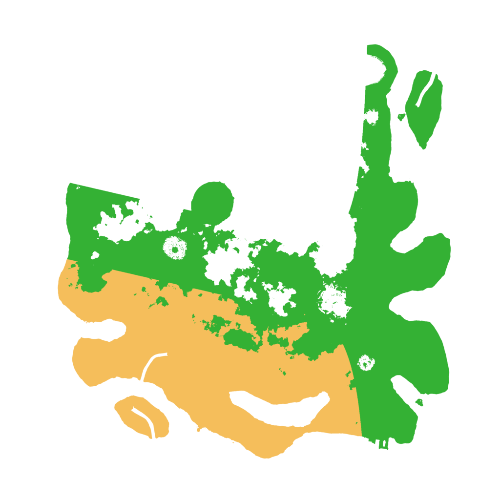 Biome Rust Map: Procedural Map, Size: 3250, Seed: 4312323