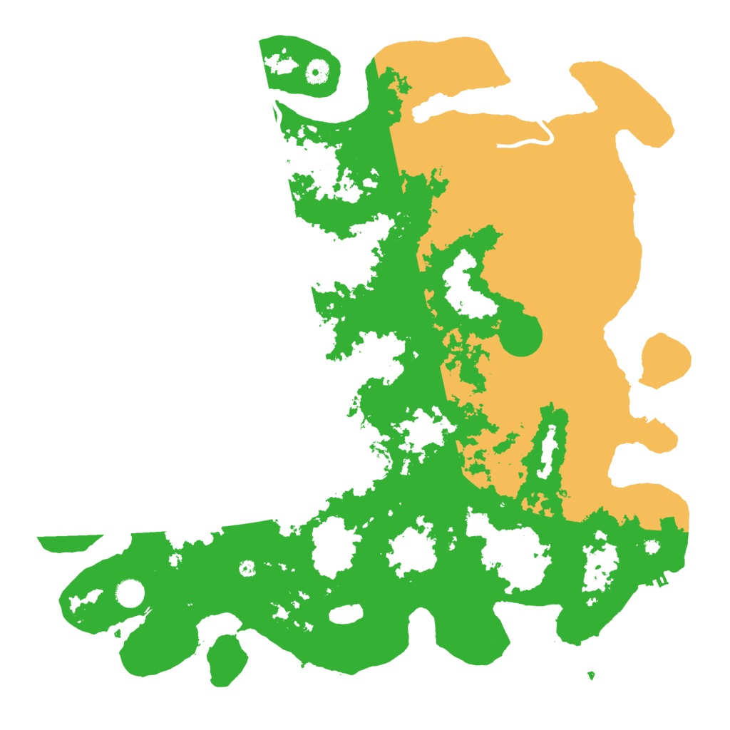 Biome Rust Map: Procedural Map, Size: 4500, Seed: 1890427957