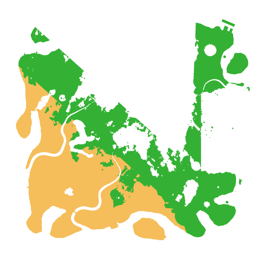 Biome Rust Map: Procedural Map, Size: 4000, Seed: 71892118