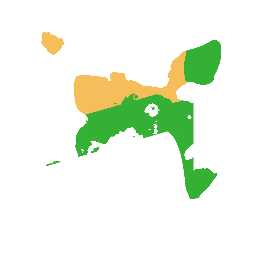 Biome Rust Map: Procedural Map, Size: 2000, Seed: 1185