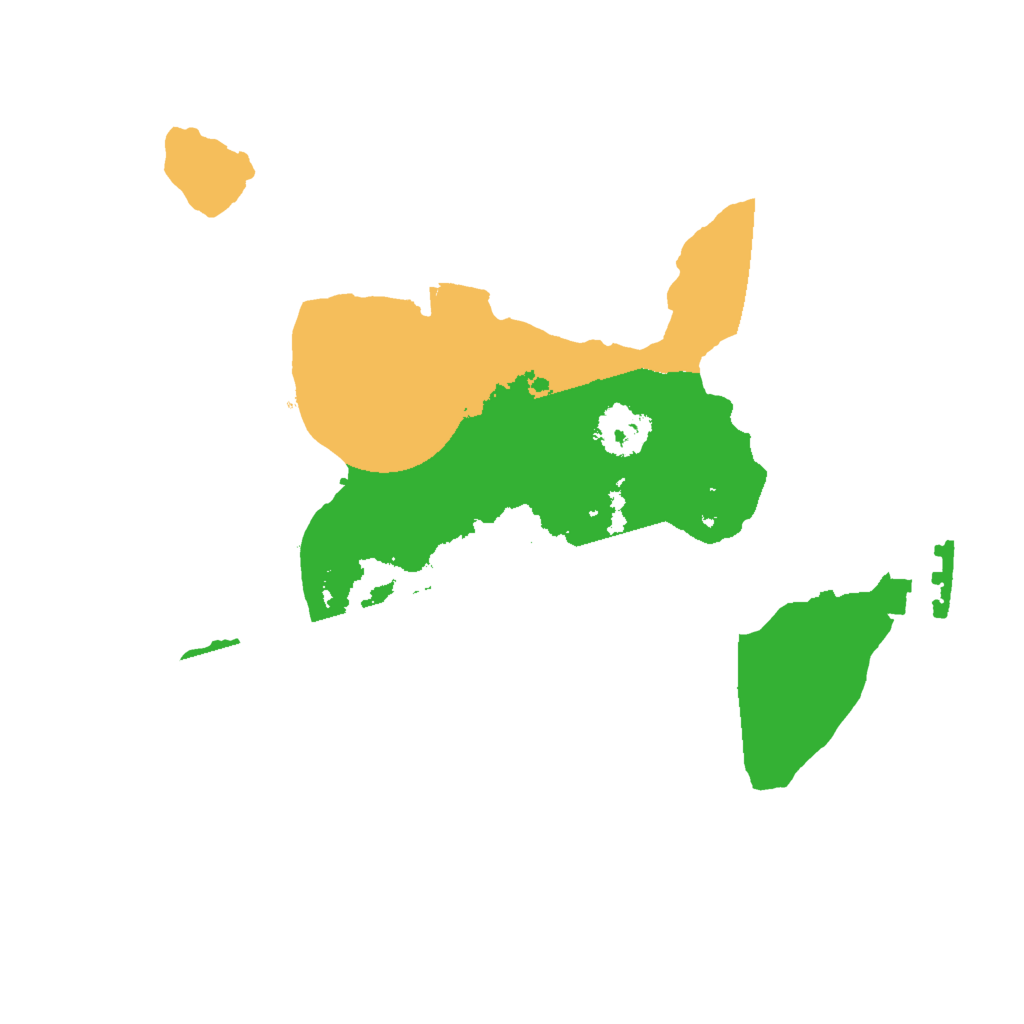 Biome Rust Map: Procedural Map, Size: 2000, Seed: 1185