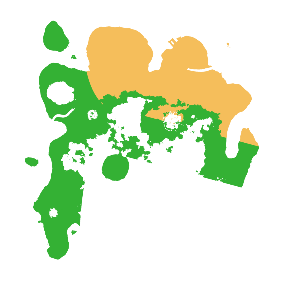 Biome Rust Map: Procedural Map, Size: 3000, Seed: 245602