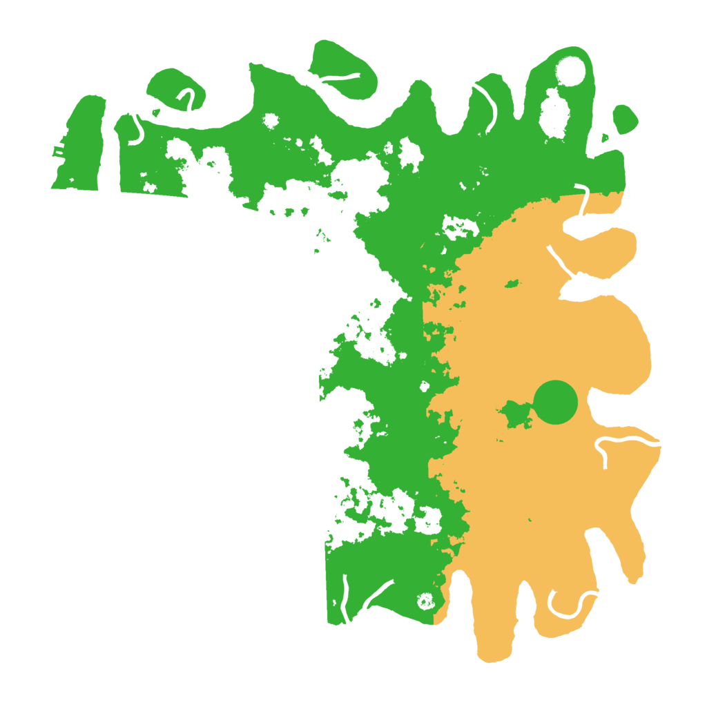 Biome Rust Map: Procedural Map, Size: 4200, Seed: 159