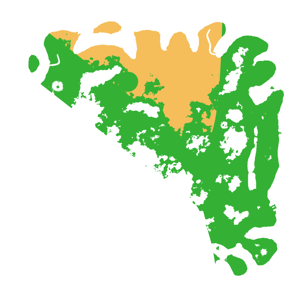 Biome Rust Map: Procedural Map, Size: 4250, Seed: 345945053