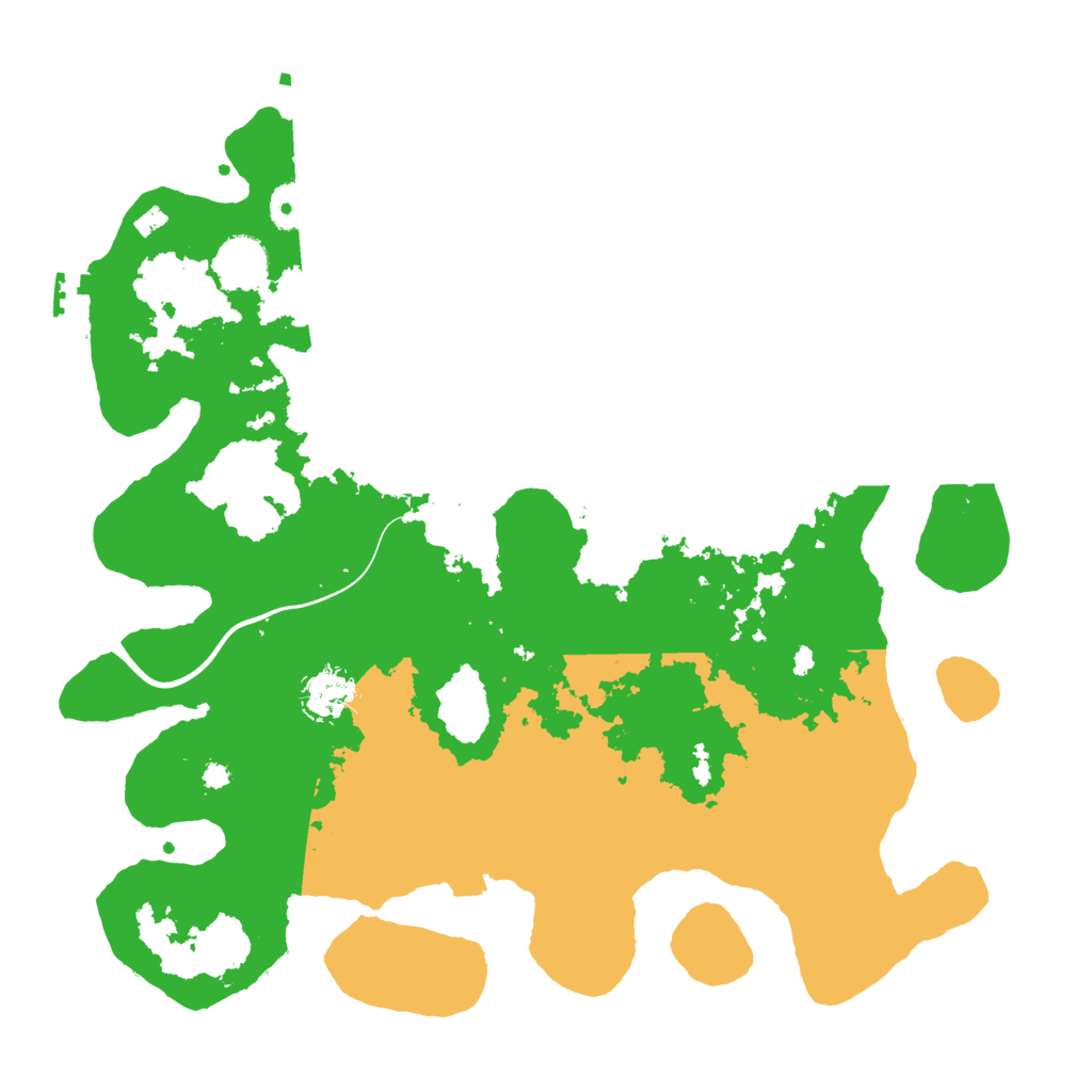 Biome Rust Map: Procedural Map, Size: 3750, Seed: 828971589