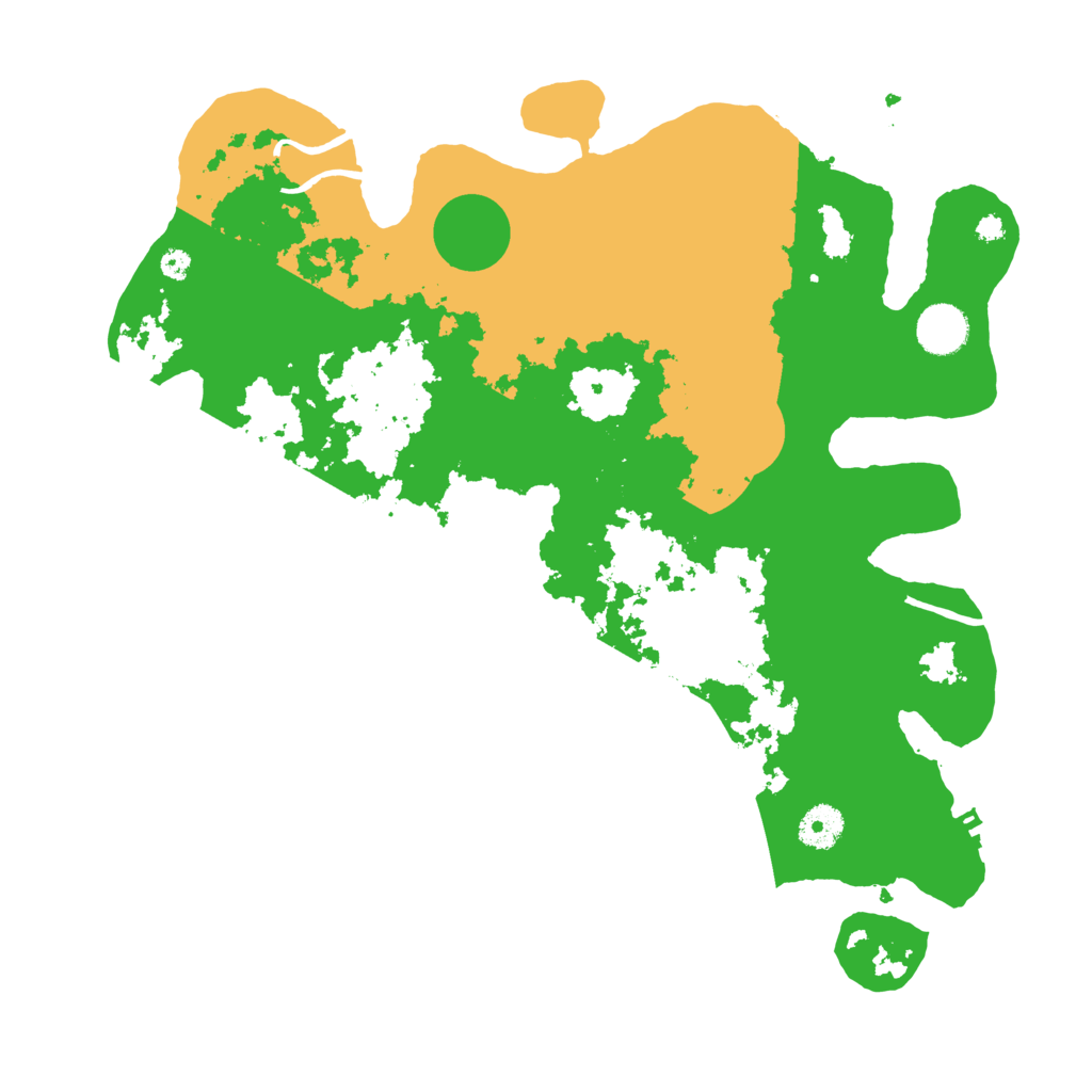 Biome Rust Map: Procedural Map, Size: 3750, Seed: 769424551