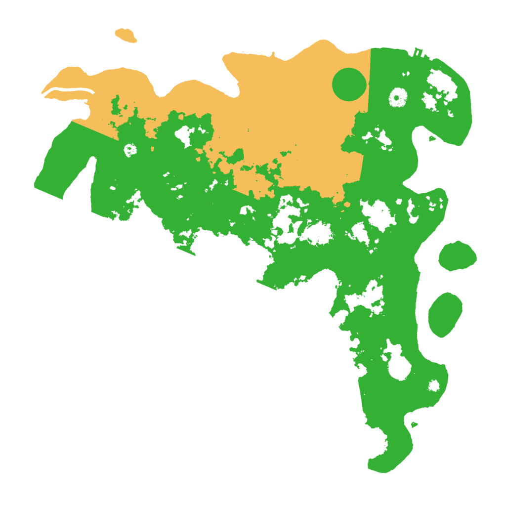 Biome Rust Map: Procedural Map, Size: 4000, Seed: 102580