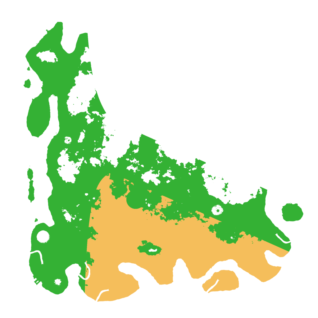 Biome Rust Map: Procedural Map, Size: 4500, Seed: 92