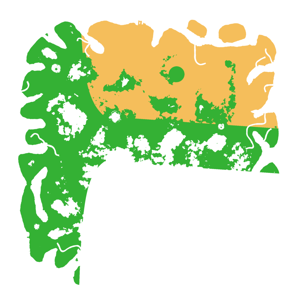 Biome Rust Map: Procedural Map, Size: 5000, Seed: 1309614376