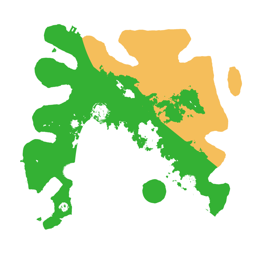 Biome Rust Map: Procedural Map, Size: 3000, Seed: 54330