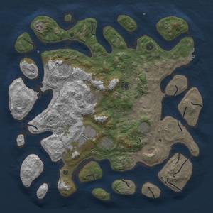 Thumbnail Rust Map: Procedural Map, Size: 4500, Seed: 31, 14 Monuments