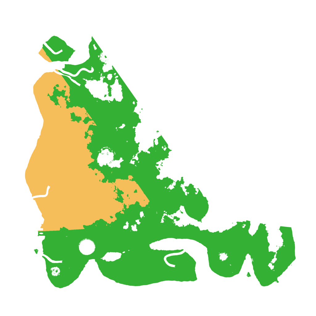 Biome Rust Map: Procedural Map, Size: 3500, Seed: 1326556539