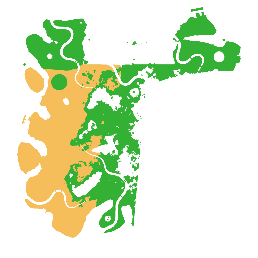 Biome Rust Map: Procedural Map, Size: 4250, Seed: 1091005020