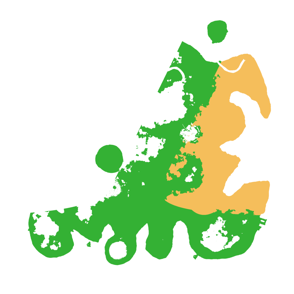 Biome Rust Map: Procedural Map, Size: 3000, Seed: 1514158016