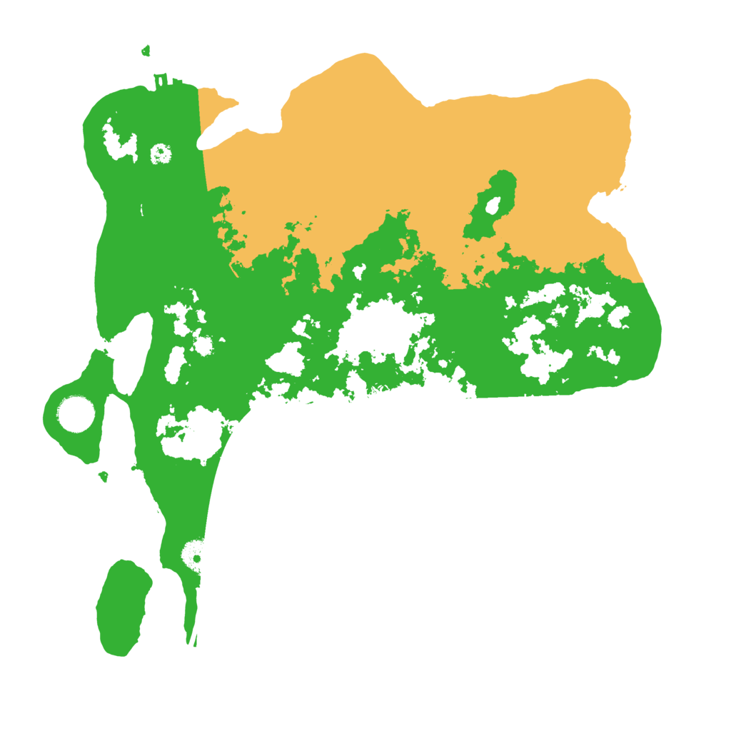 Biome Rust Map: Procedural Map, Size: 3500, Seed: 2097604477