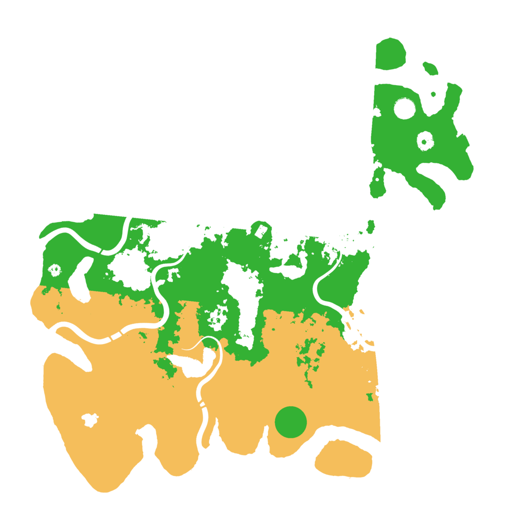 Biome Rust Map: Procedural Map, Size: 4250, Seed: 50468904