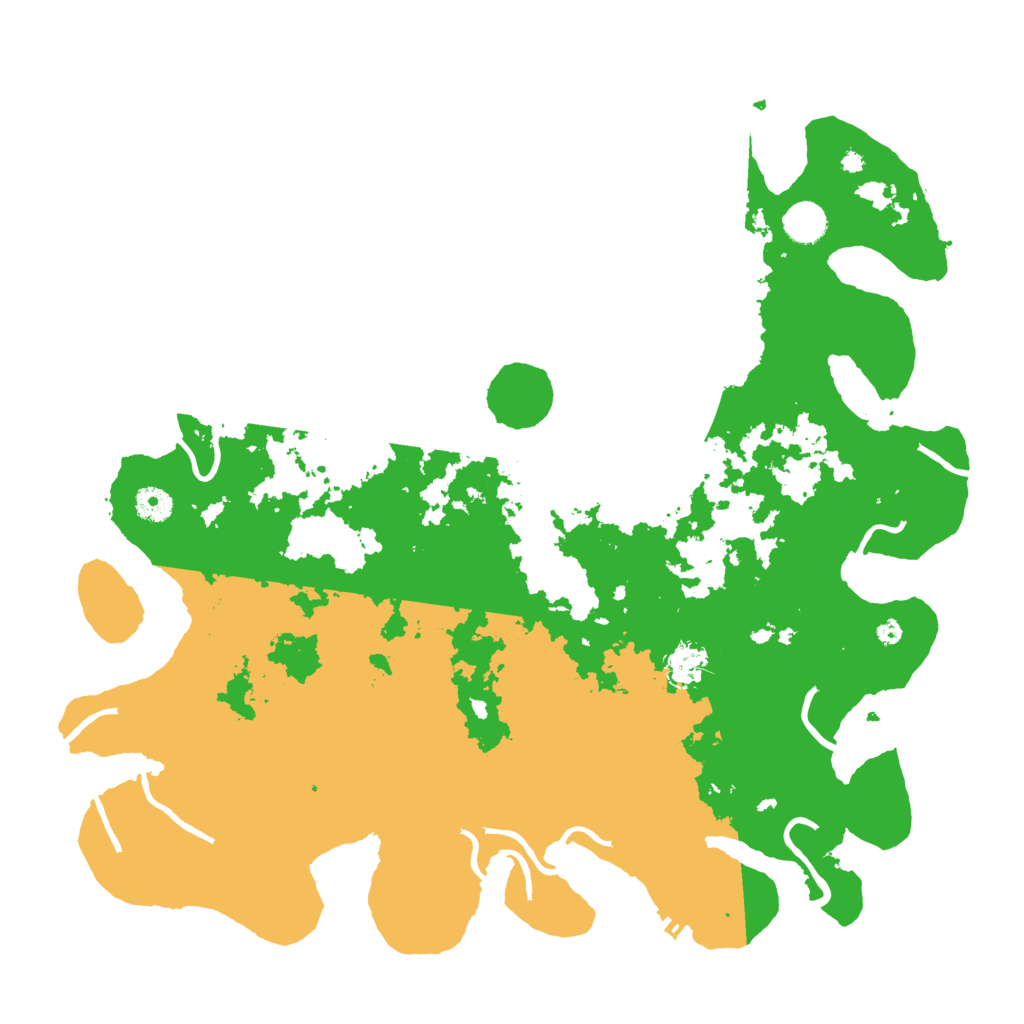 Biome Rust Map: Procedural Map, Size: 4250, Seed: 843215677