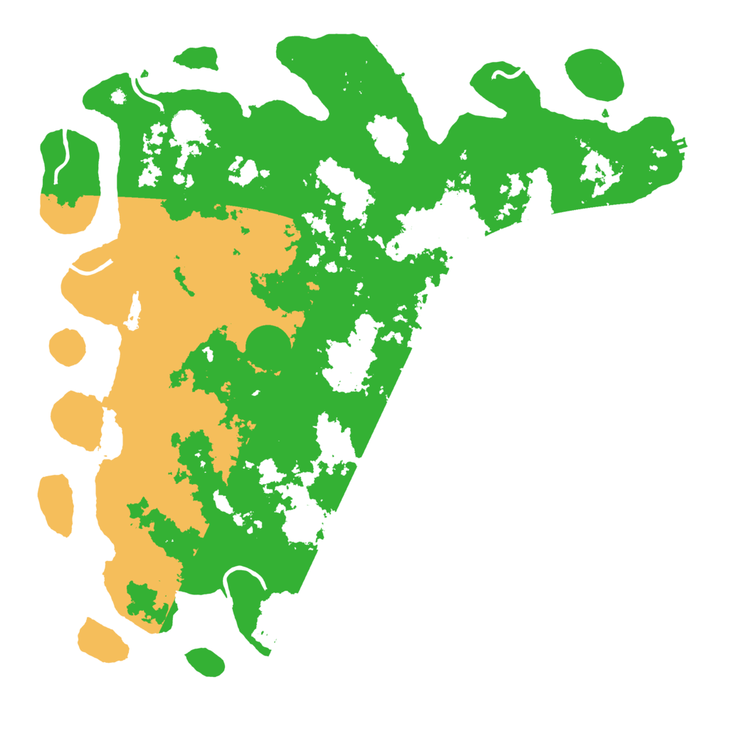 Biome Rust Map: Procedural Map, Size: 4500, Seed: 1971766209