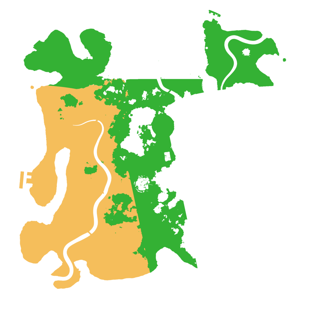 Biome Rust Map: Procedural Map, Size: 3750, Seed: 916376461